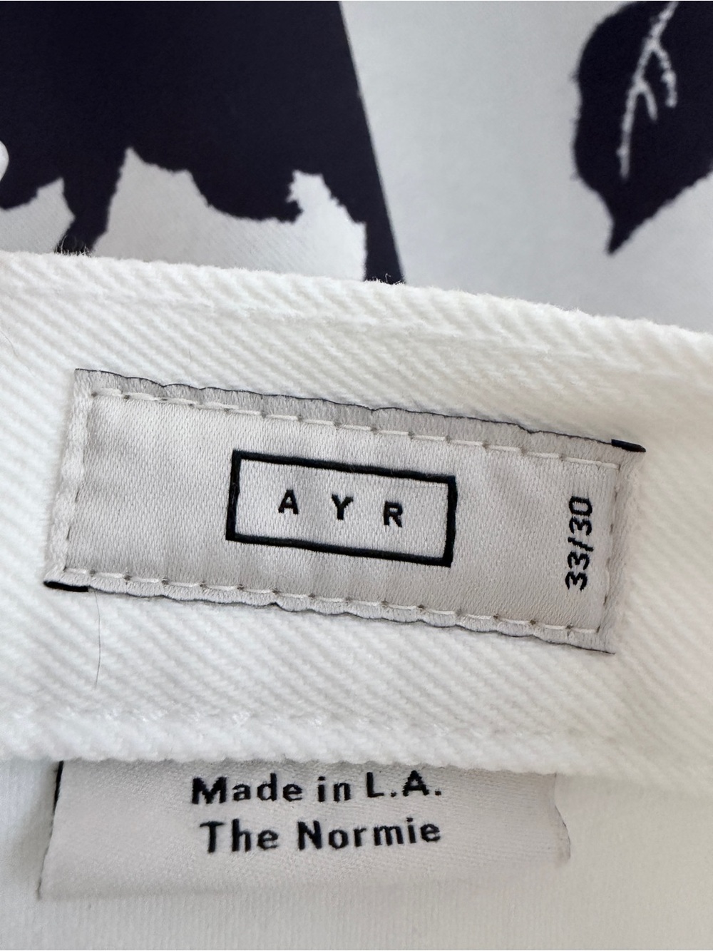 AYR - Straight leg jeans - 33x30 - Picture 6 of 9